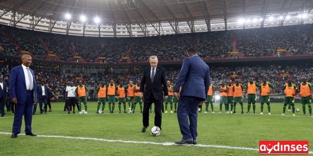 Cumhurbaşkanı Erdoğan, Senegal Stadyumu’nun açılış töreninde