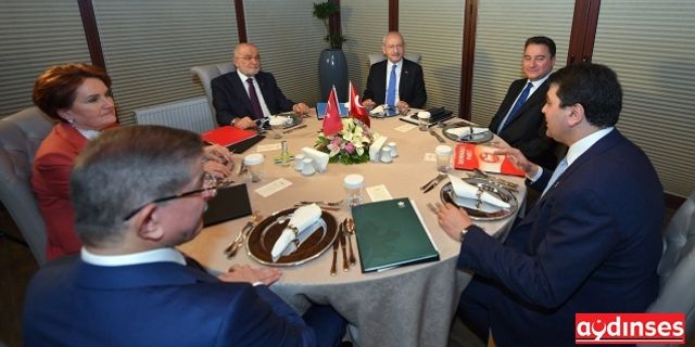 Muhalefet Zirvesi; 6 Parti Liderinin Yeni Türkiye ortak bildirisi