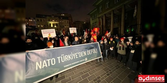 TKP'den eylem: NATO Türkiye'den defol!