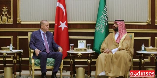 Cumhurbaşkanı Erdoğan, Suudi Prens ile Sarayda buluştu