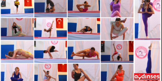 Türkiye Yoga Asana Yarışması nefes kesti