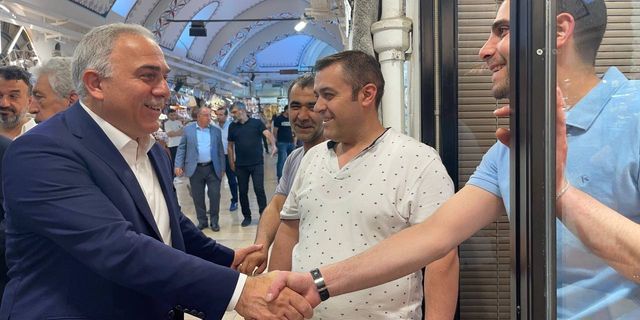 Başkan Turan'dan Kapalıçarşı’ya Ziyaret