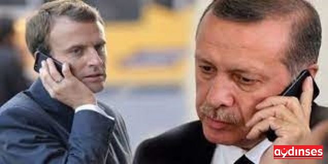 Erdoğan, Fransa Cumhurbaşkanı Macron ile telefonda görüştü