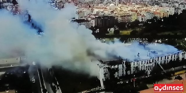Balıklı Rum Hastanesi’nde korkutan yangın