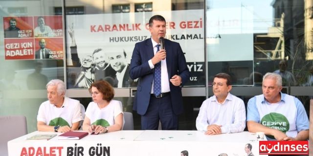Başkan Odabaşı'ndan 'Gezi İçin Adalet Nöbeti' tutanlara ziyaret