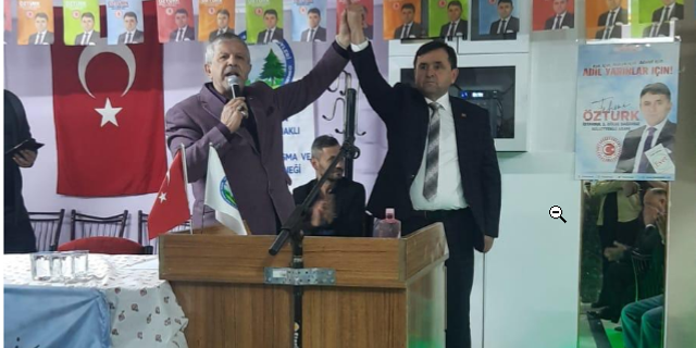 Maranki'den Bağımsız Milletvekili Adayı Fehmi Öztürk'e destek