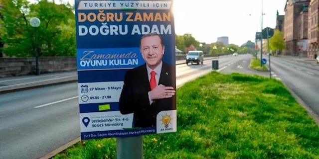 Almanya’da Erdoğan’ın afişleri de yasaklandı