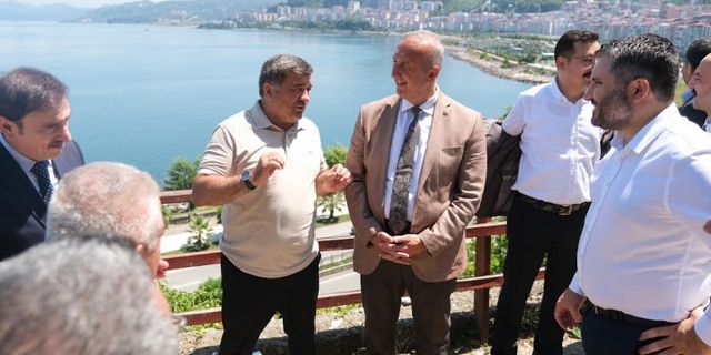 Bakan Yardımcısı İnan, Giresun'da incelemelerde bulundu