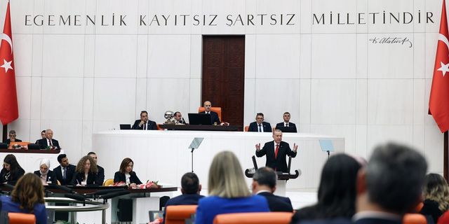 TBMM Yeni Yasama Yılı başladı, Erdoğan'dan Yeni Anayasa çağrısı
