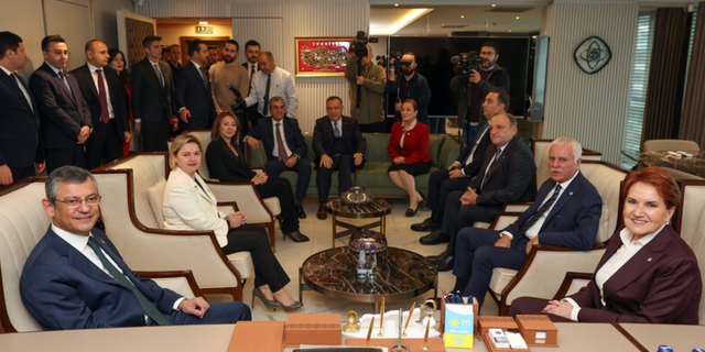 Yerel Seçim ittifakı mı! CHP Lideri Özgür Özel,  Meral Akşener'i ziyaret etti...