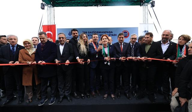 Halit Kıvanç Stadyumu açıldı