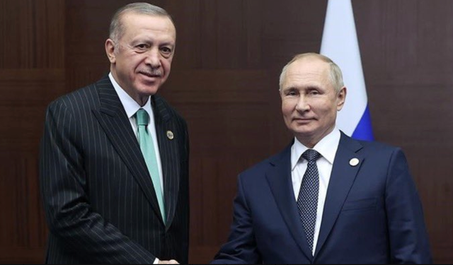 Erdoğan Yüzde 88..86 ile kazanan Putin'i tebrik etti