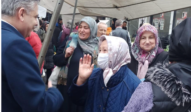 BBP Gaziosmanpaşa  belediye başkanı Adayı Fedai Karakol'a yoğun ilgi