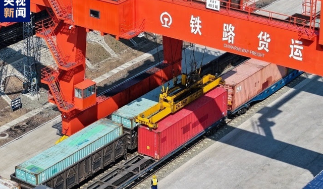 Çin-Avrupa Tren Seferleri'nin Doğu Koridoru'nda trafik artıyor