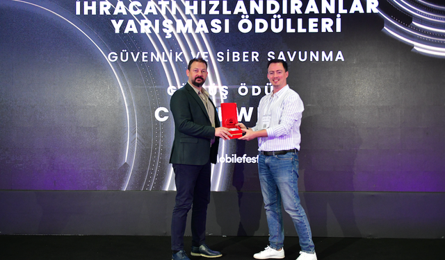 Cyberwise, İhracat Performansıyla Ödüle Layık Görüldü