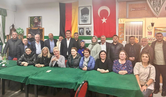 Giresun Belediye Başkanı Fuat Köse Almanya'da hemşehrileriyle buluştu