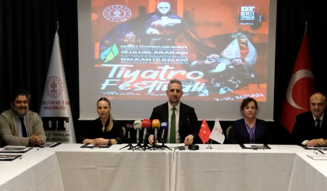 Bursa Uluslararası Balkan Ülkeleri Tiyatro Festivali'ne geri sayım başladı