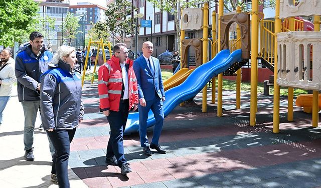 Gaziosmanpaşa’da parklar yenileniyor!...