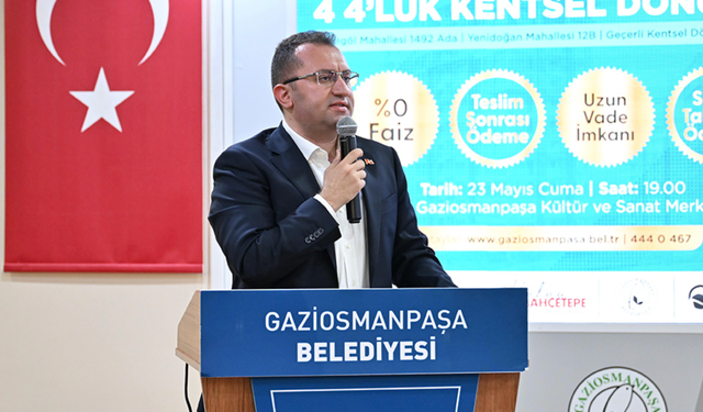 Gaziosmanpaşa'da 'Dörtdürtlük Kentsel Dönüşüm' başlıyor...