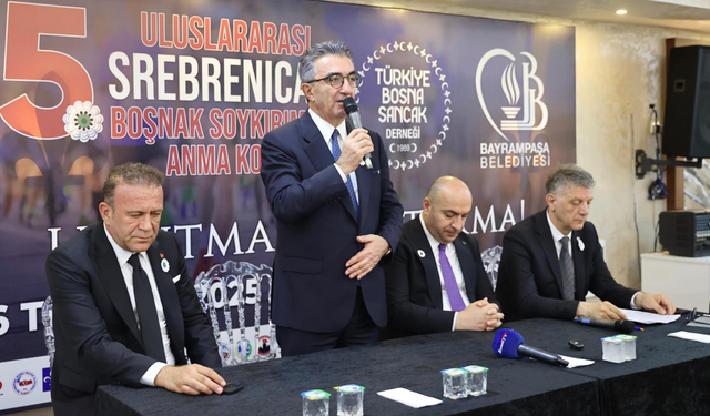 5. Uluslararası Srebrenica Boşnak Soykırımı Lansmanı Bayrampaşa'da gerçekleşti...