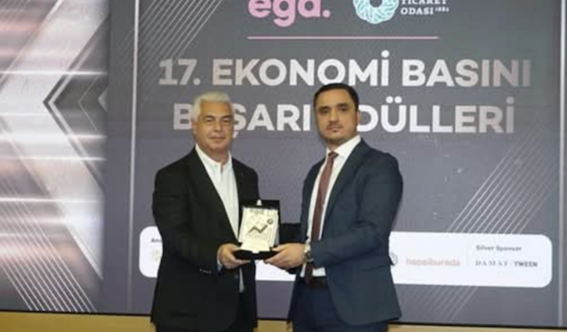 Celal Toprak en iyi ekonomi yazarı seçildi