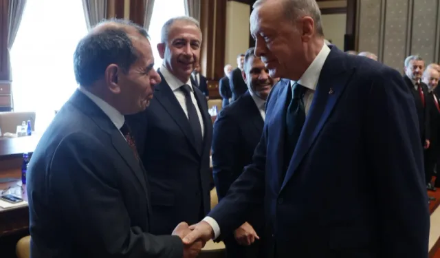 Cumhurbaşkanı Erdoğan'den, Galatasaray Başkanı Özbek’e hastanede ziyaret!...