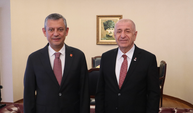 Ümit Özdağ’dan Özgür Özel’e ziyaret: ‘Bu çizgide desteğimizi sürdüreceğiz’