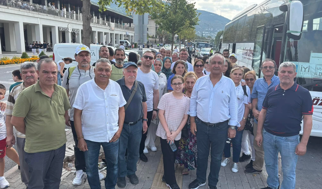 Gaziosmanpaşa İyi Parti ilçe teşkilatından Bursa çıkartması.