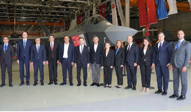 Motor beklenen KAAN'a CHP Lideri Özel’den tam destek