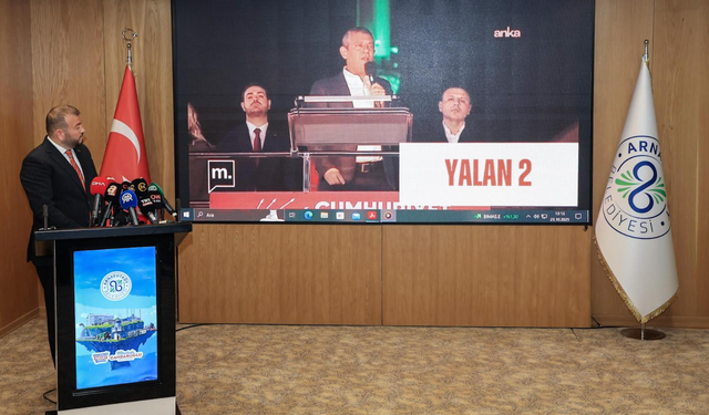 Başkan Candaroğlu'ndan Özgür Özel'e belgeli yanıt