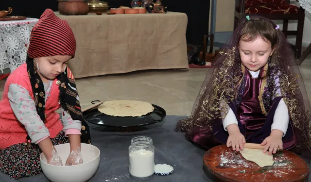 Ankara Keçiören'de minikler yerli malı haftasını kutladı