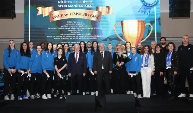 Bursa Nilüfer Belediyesi Spor Manifestosu'nu tanıttı