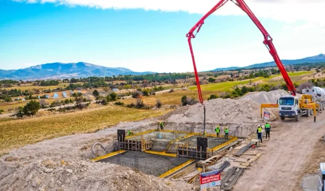 Denizli'de içme suyu için yatırımlar sürüyor