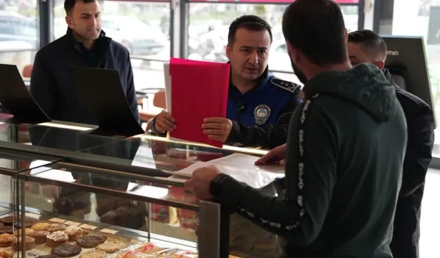 Düzce'de yeni yıl öncesi kafe denetimleri sürüyor