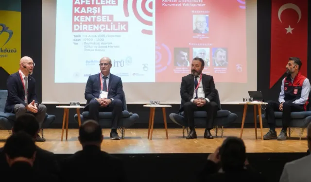 İstanbul Beylikdüzü'nde 'Afetlere Karşı Kentsel Dirençlilik Çalıştayı'