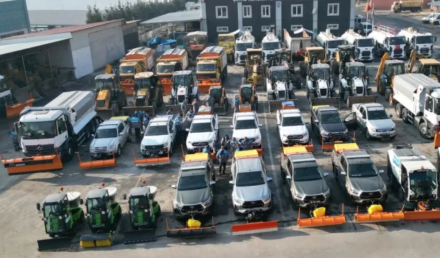 Kayseri Melikgazi kışa hazır