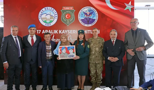 Kayseri Talas'ta şehitlerin hatıralarına özel buluşma
