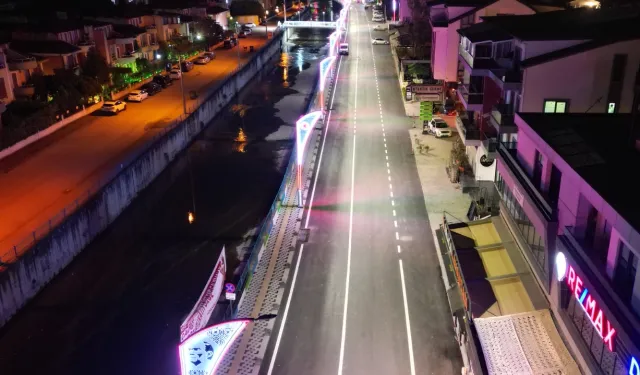 Kocaeli İzmit'te Akarca Caddesi modern görünüme kavuştu