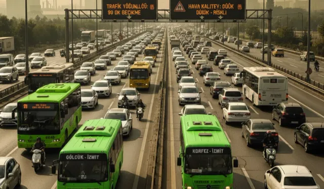 Kocaeli'de araç sayısı nüfusu solladı!