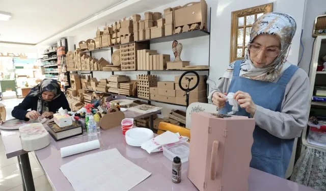 Kocaeli'nde kursiyerlikten patronluğa