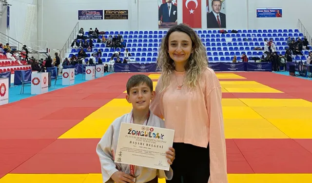 Kütahyalı minik judocudan gururlandıran başarı