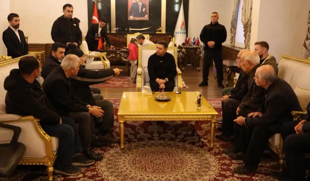 Nevşehirliler makamında Başkan Arı'yla buluştu