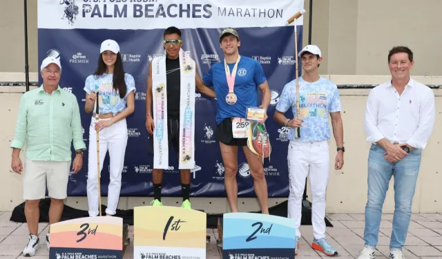 U.S. Polo Assn. Palm Beaches Maratonu, rekor katılım ve uluslararası başarılarla West Palm Beach'te gerçekleşti