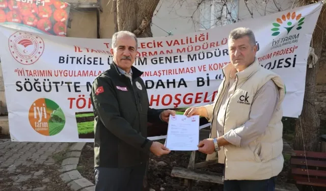 Bilecik Söğüt'te 'Marul Daha Bi İyi' projesi tamamlandı