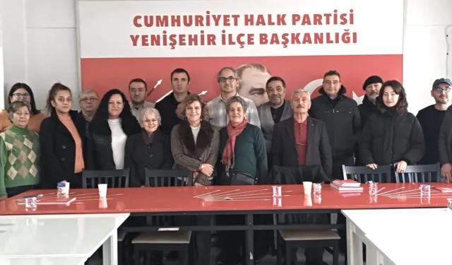 CHP Yenişehir'de 'Temel Üye Eğitimi' ilgi gördü