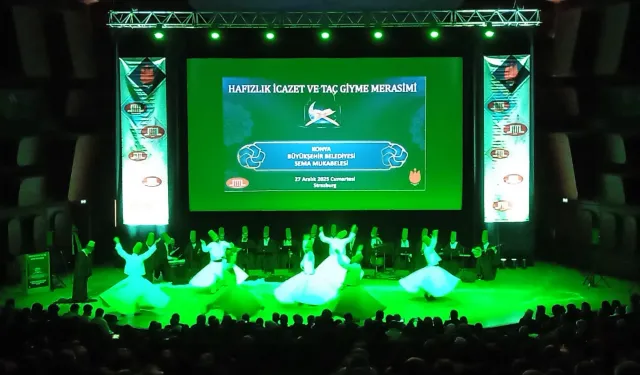 Konya Büyükşehir Fransa'da Sema mukabelesi düzenledi