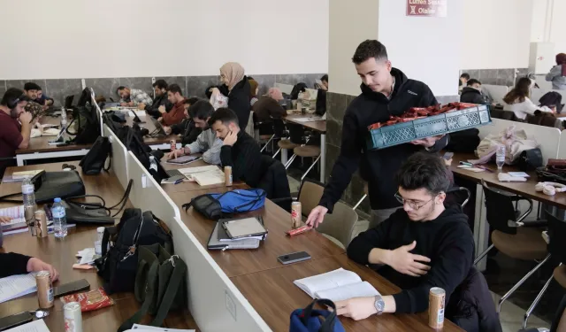 Konya Büyükşehir'den öğrencilere final morali