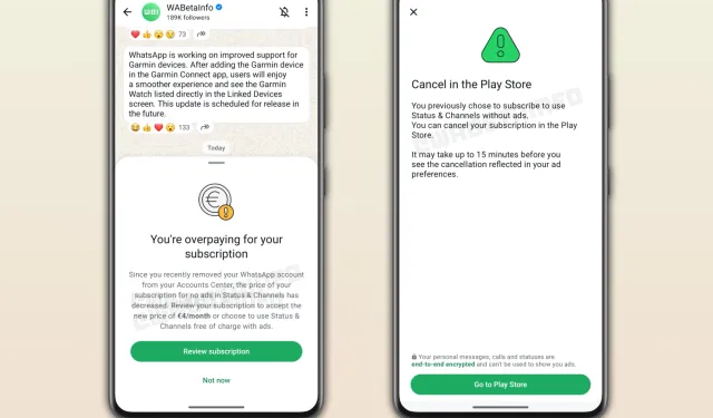 WhatsApp reklamsız aboneliğe hazırlanıyor!