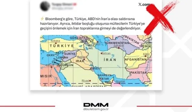DMM'den 'İran' iddialarına yalanlama