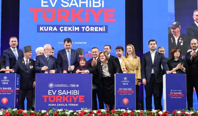 Gaziantep'te sosyal konut hak sahipleri belirlendi